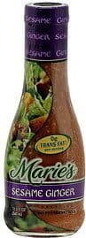 Marie's Sesame Ginger Dressing packshot