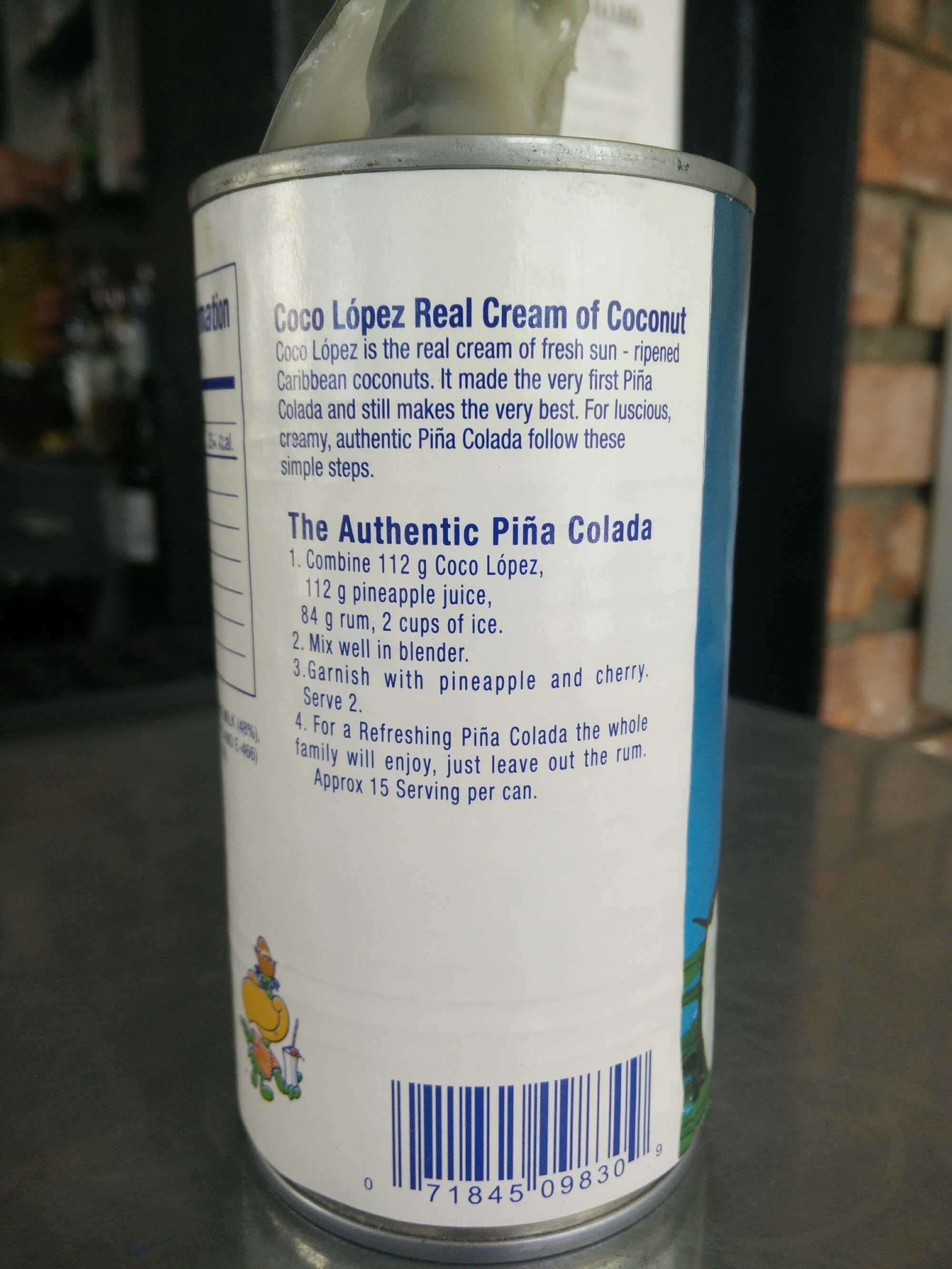 Coco Lopez Coco Lopez packshot
