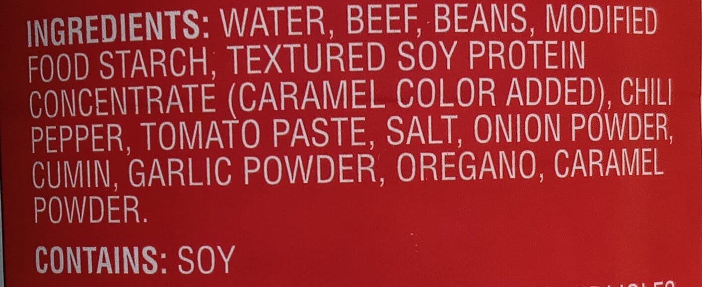 Southgate Chili With Beans! packshot