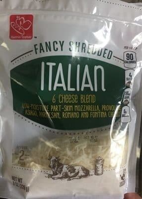 Harris teeter Fancy Shredded 6 Cheese Blend Italian Cheese packshot