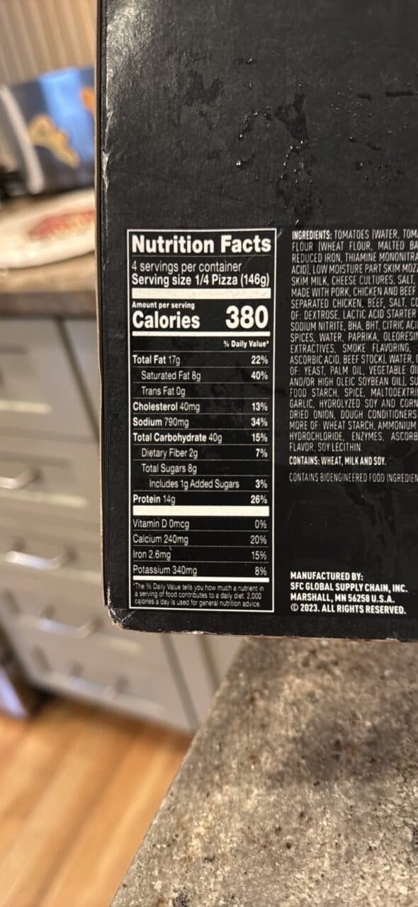 Red Baron Classic Crust Pepperoni Pizza packshot