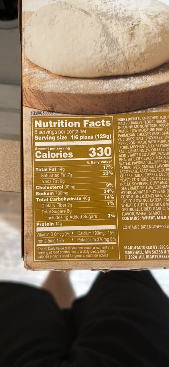 Freschetta Naturally Rising Crust Pepperoni Pizza packshot