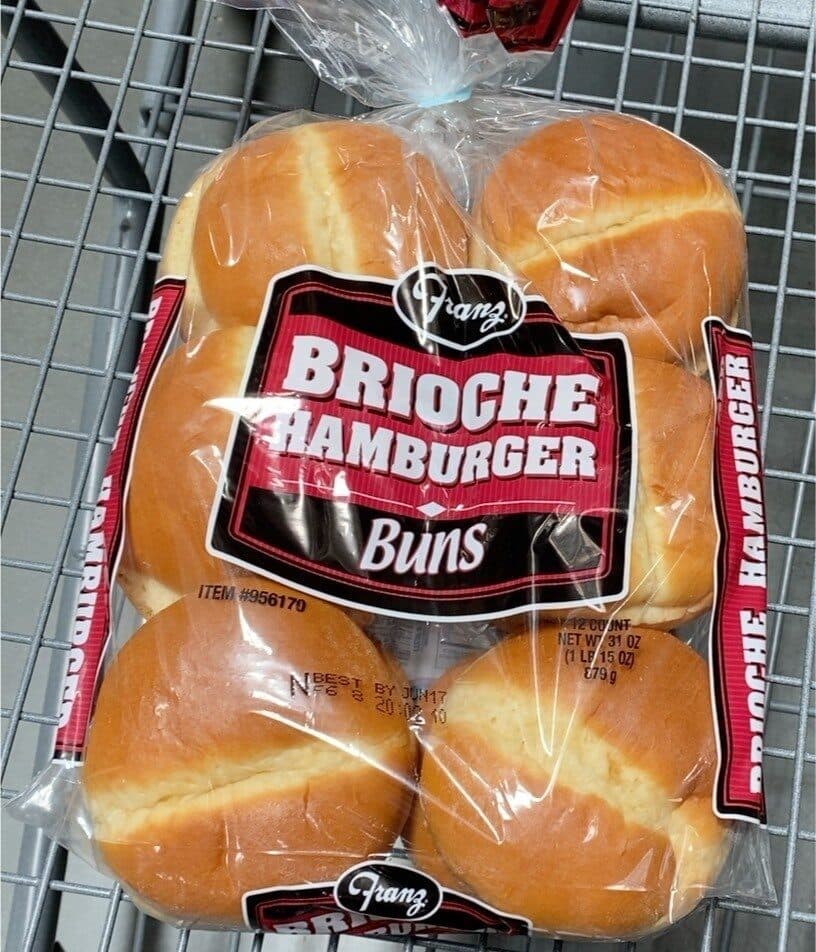 Franz Brioche Hamburger Buns packshot