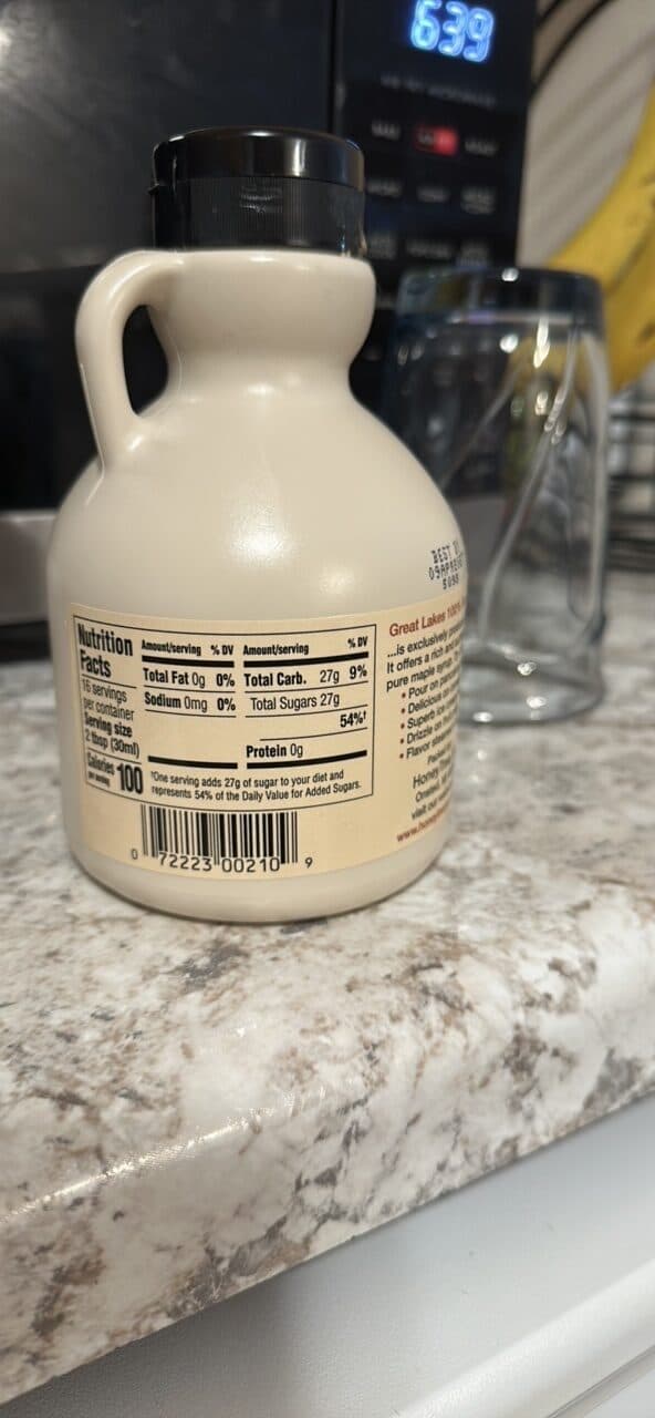 Great Lakes 100% Michigan Maple Syrup packshot