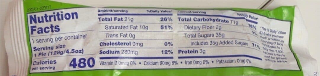 Mrs. Freshley's Fruit pie packshot