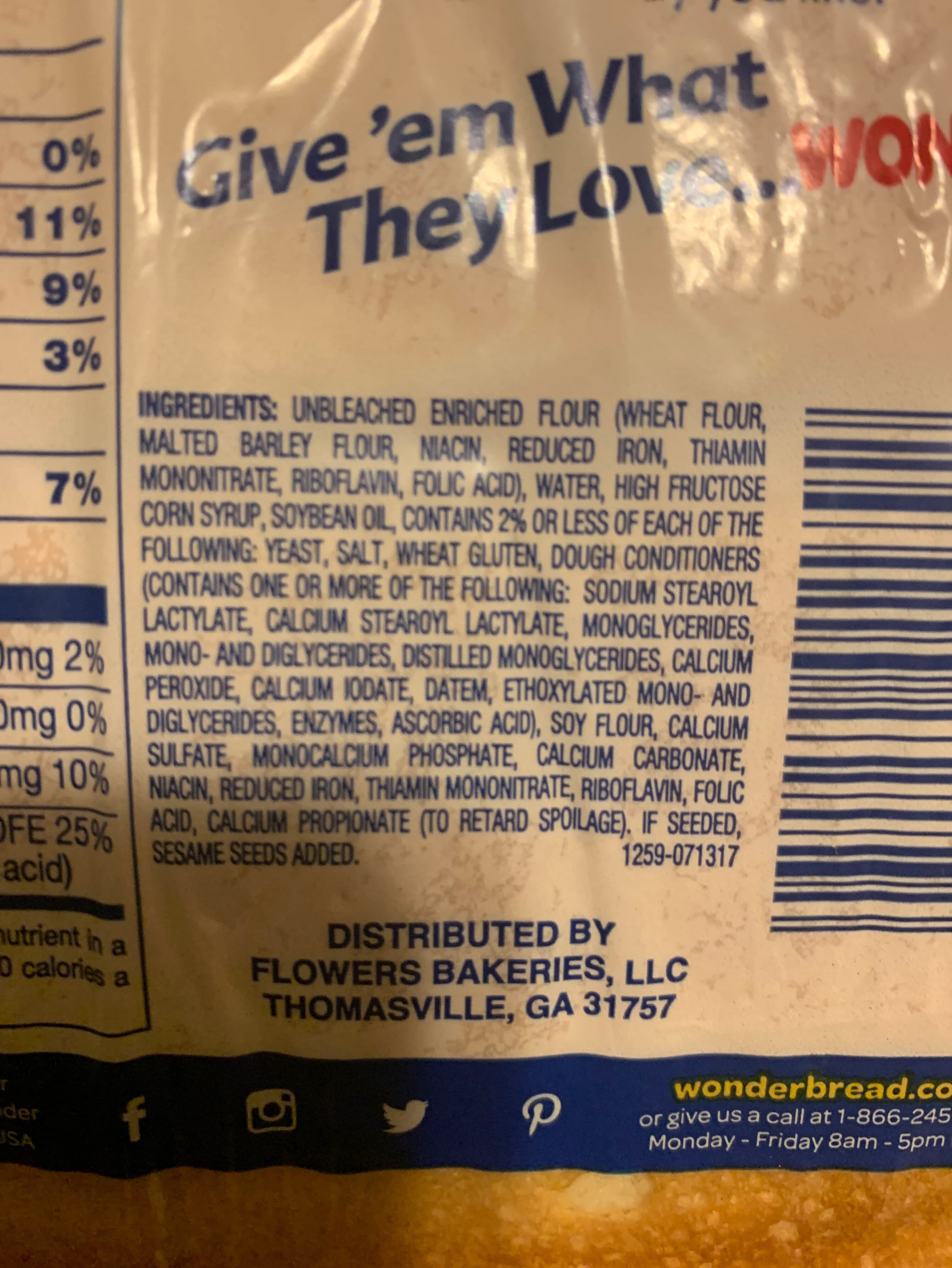 Wonder Classic Enriched Hot Dog Buns packshot