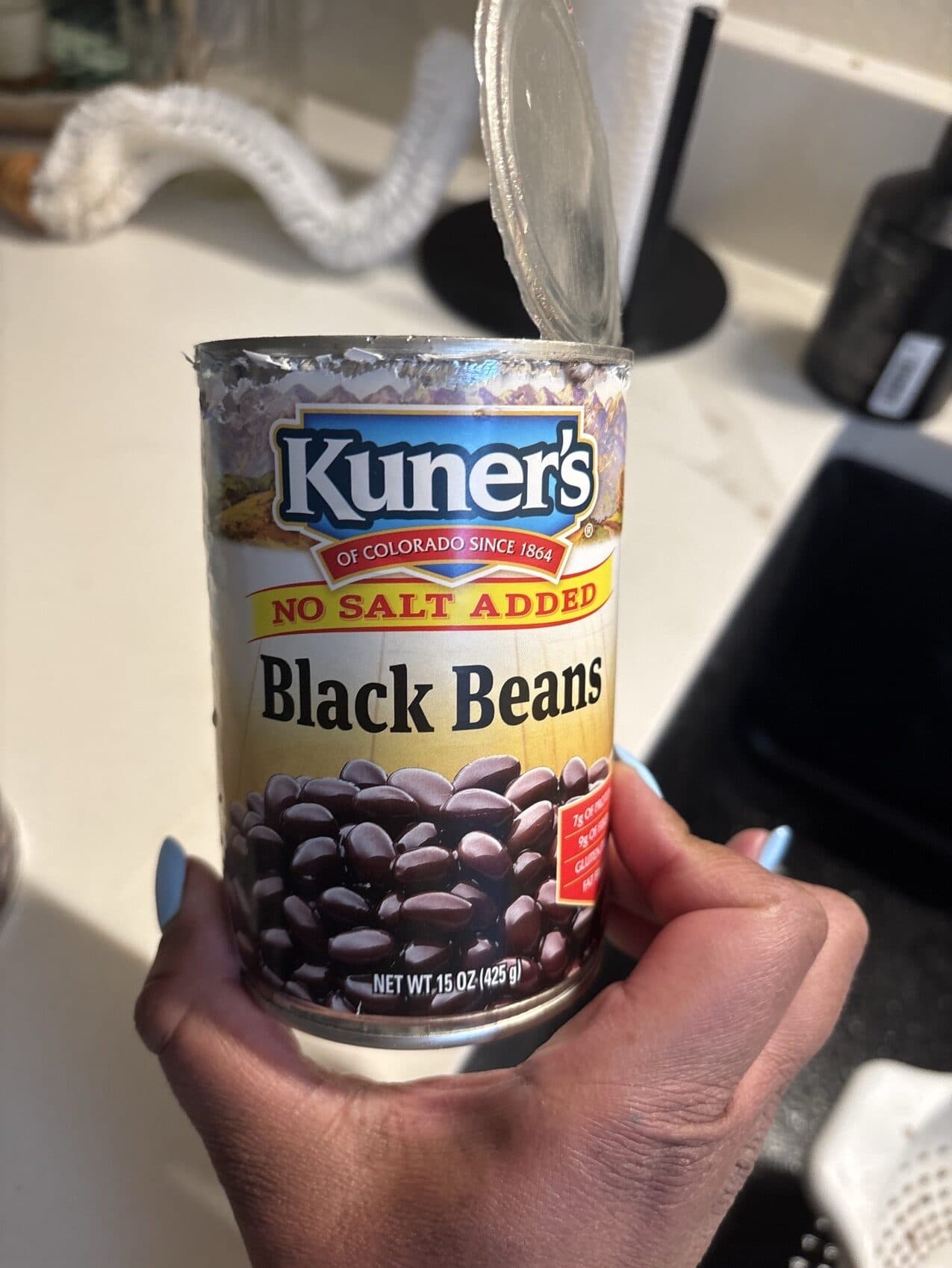 Kuner's Black Beans packshot