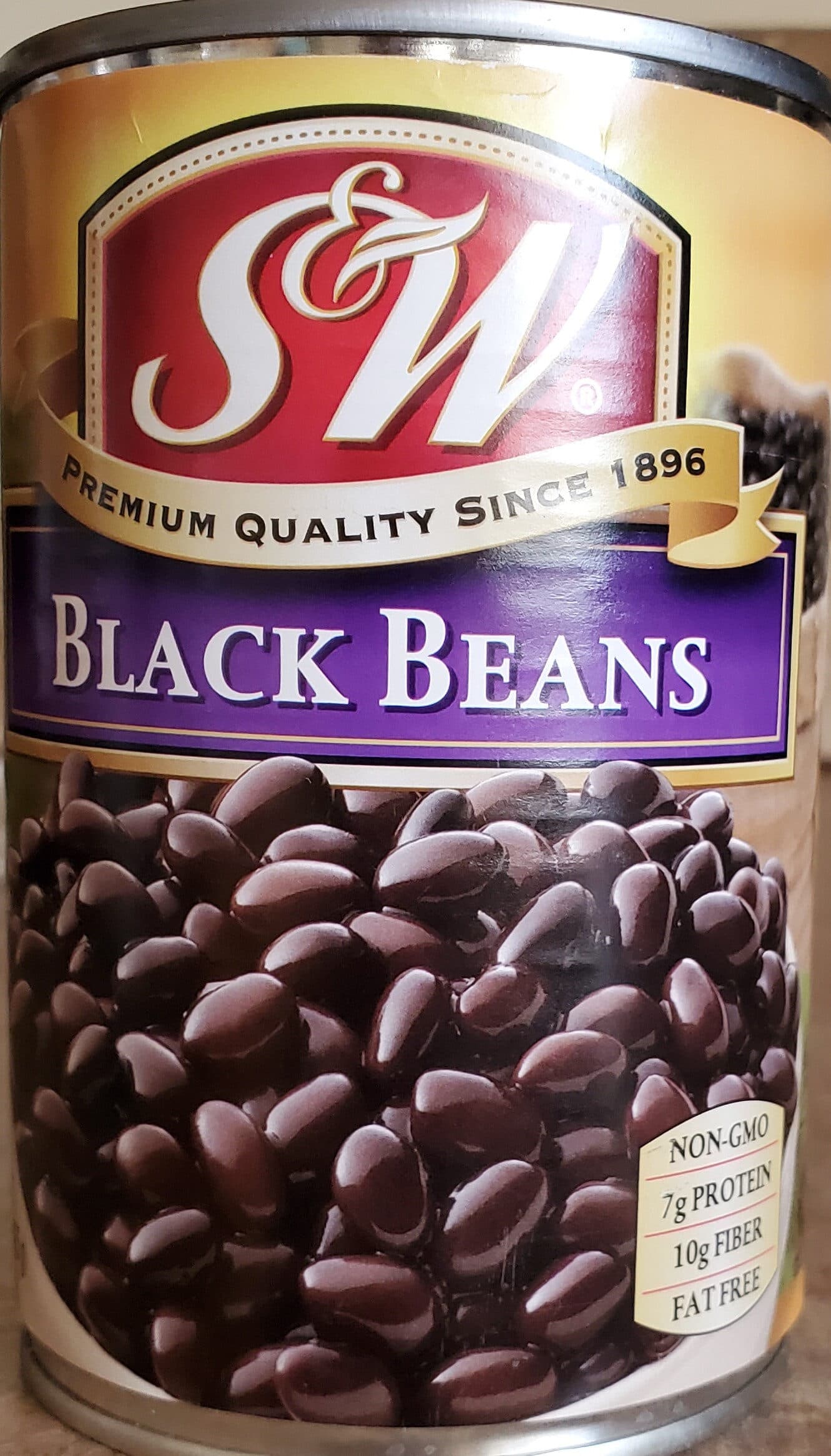 S&W Black Beans packshot