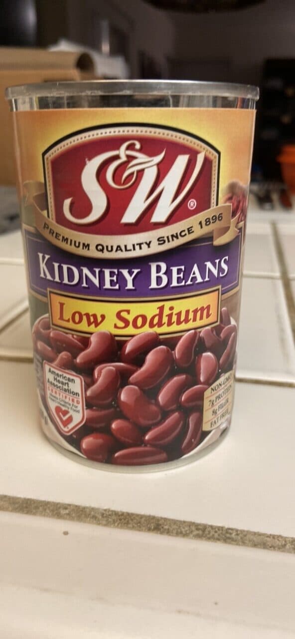 S&W Kidney Beans packshot