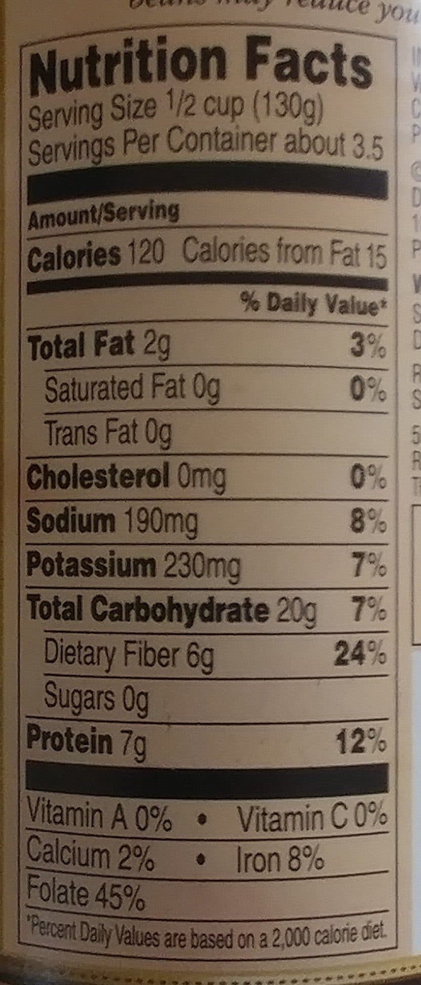 S&W Garbanzos chick peas packshot
