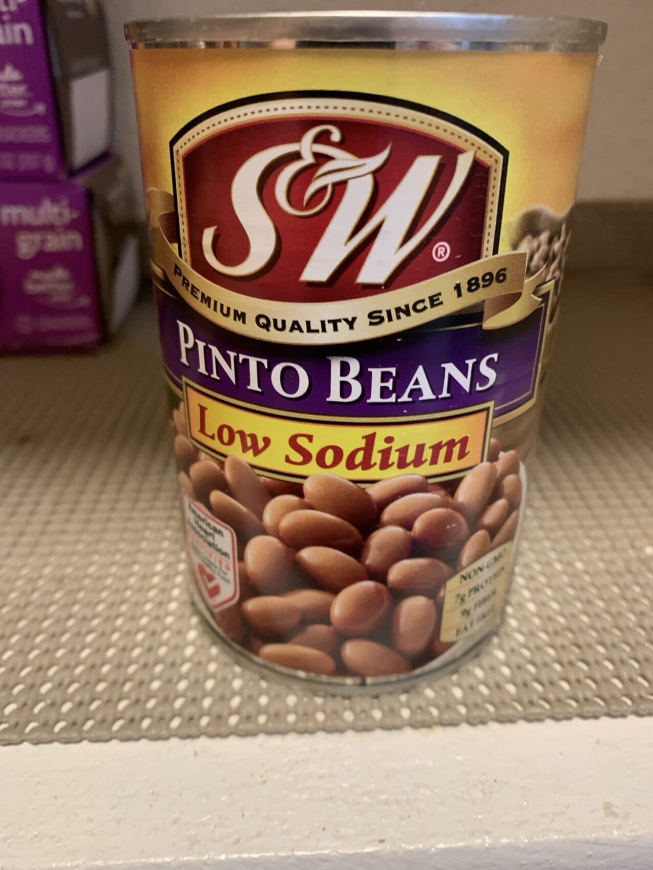 S&W Pinto Beans packshot
