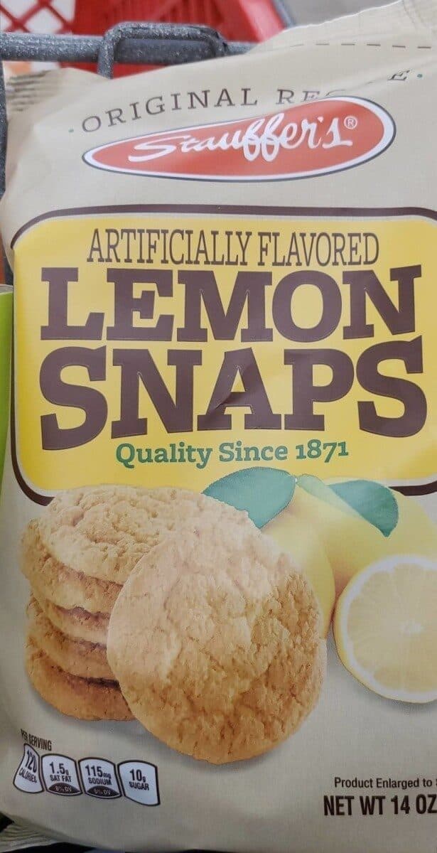 Stauffer's Lemon Snaps packshot