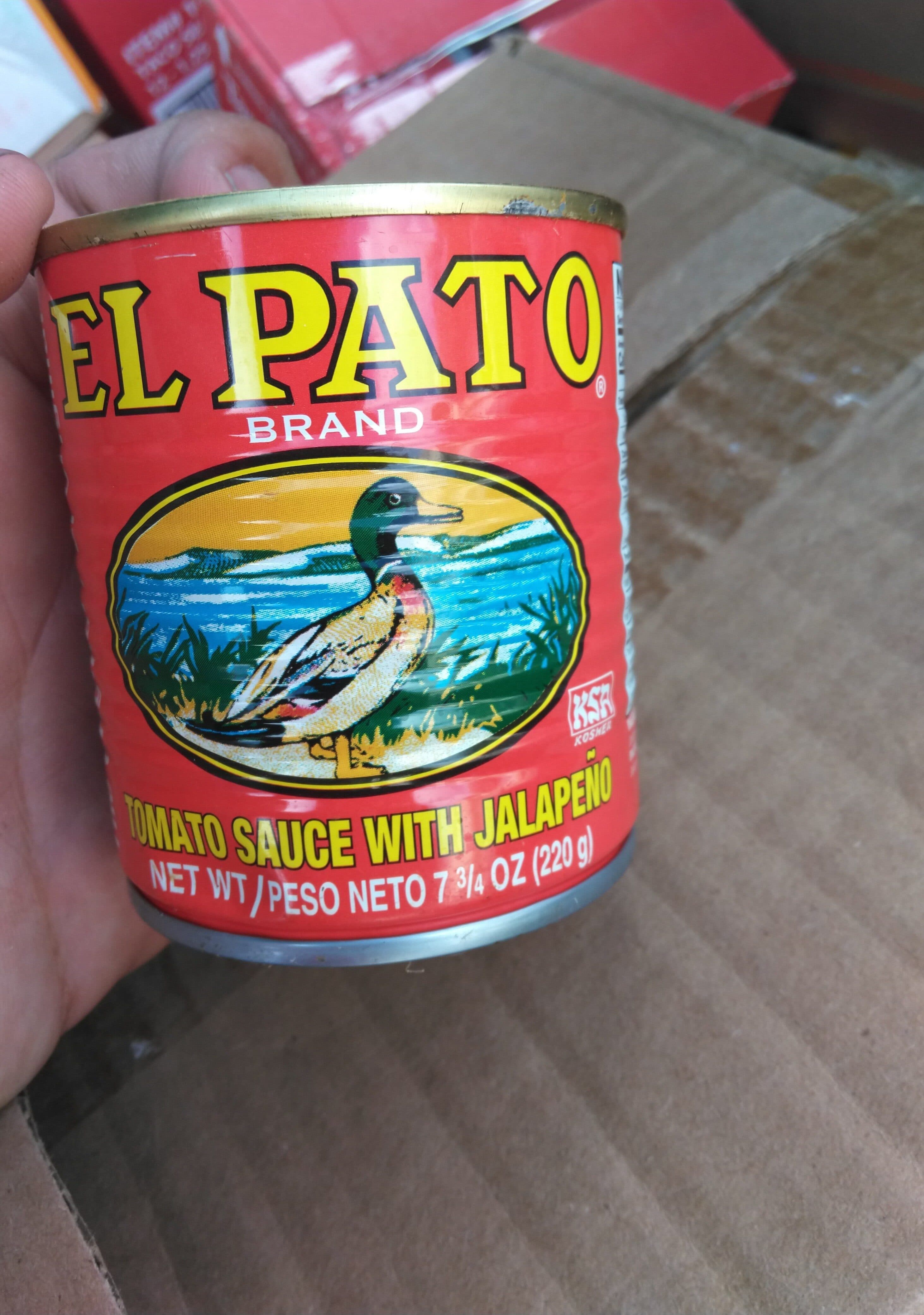 El Pato Tomato Sauce With Jalapeno packshot