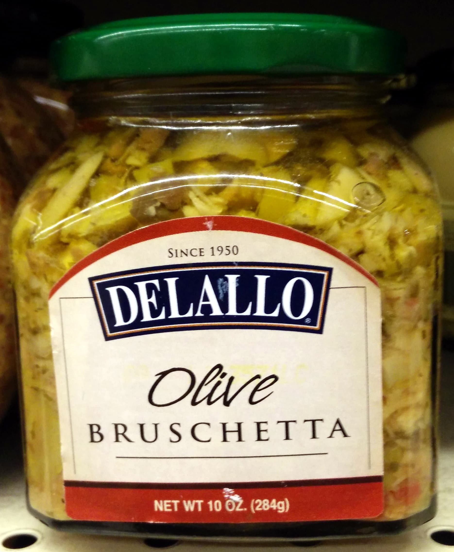 Delallo Olive Bruschetta packshot