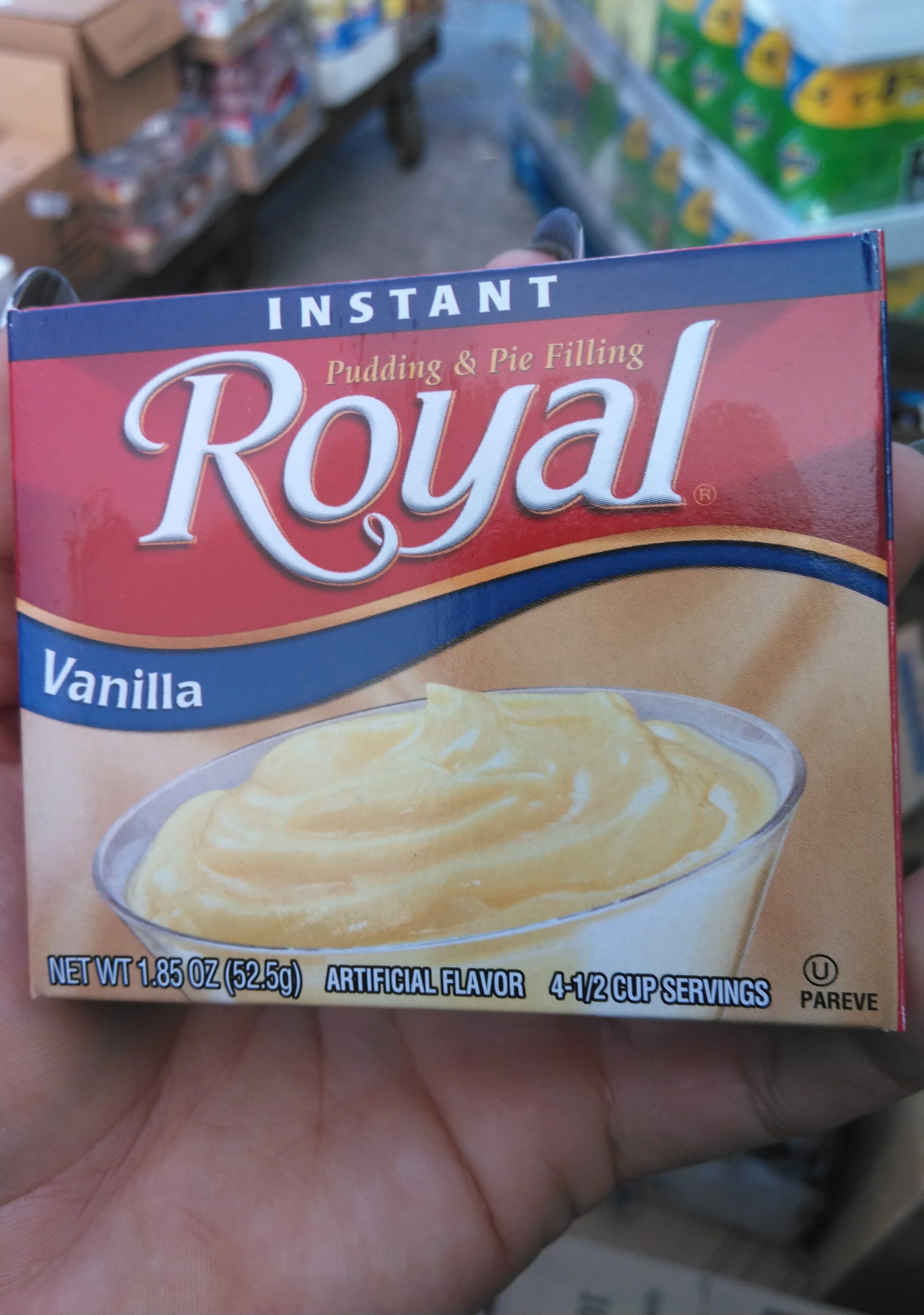 Royal Instant pudding & pie filling packshot