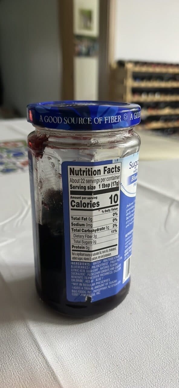 Polaner Blueberry Preserves packshot