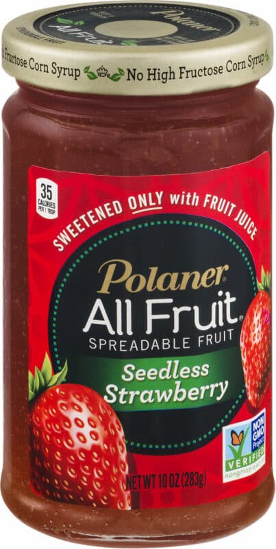 Polaner All Fruit Seedless Strawberry Spread packshot