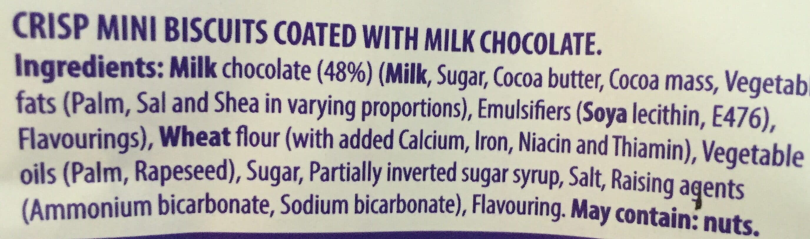 Cadbury Cadbury Chocolate Mini Fingers X5 packshot