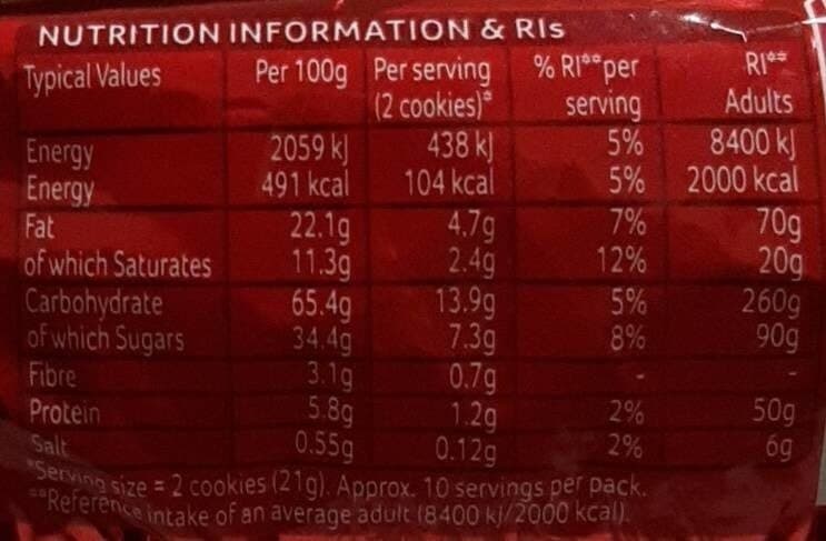 Maryland Cookies packshot
