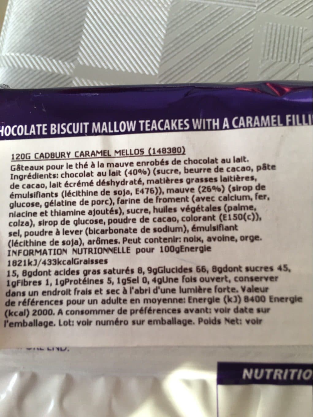 Cadbury Cadbury Mellos Caramel 6 / 16 packshot