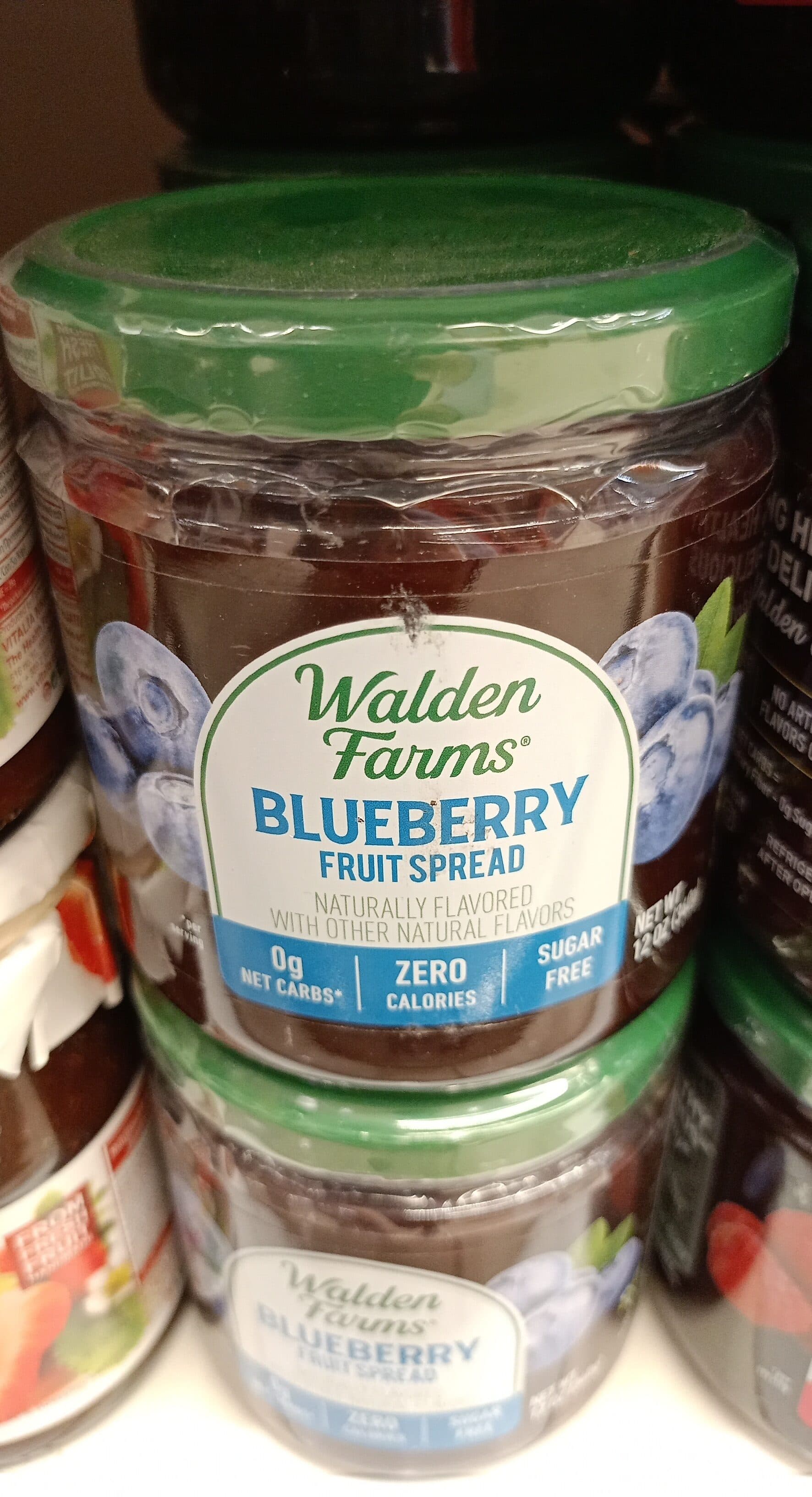 Walden Farms Fruit Spread, Bluberry imp packshot