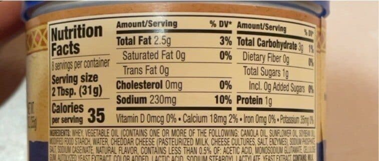 Herr's Mild Cheddar Dip packshot