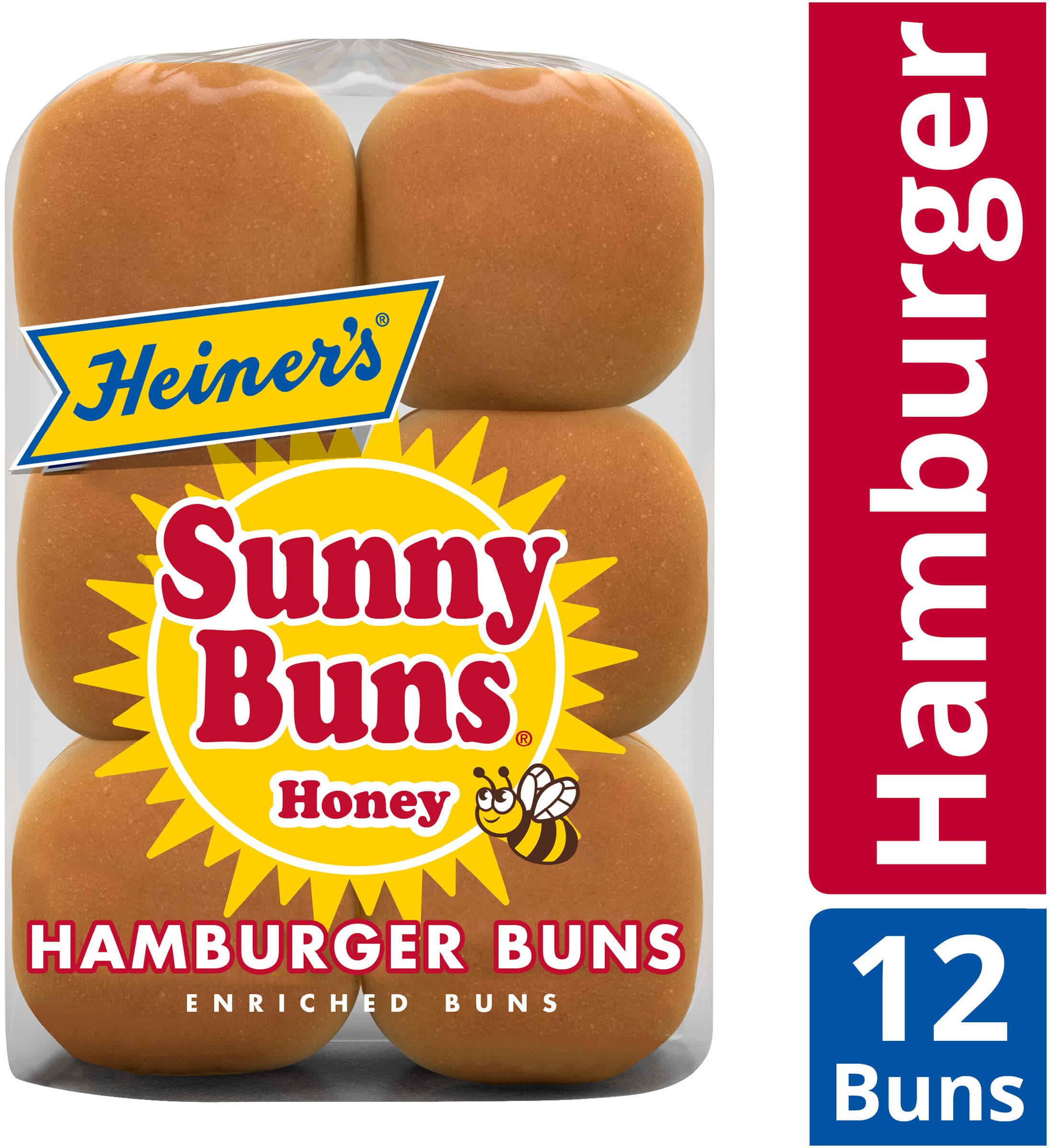 Earthgrains Baking Companies Inc. Enriched hamburger buns packshot