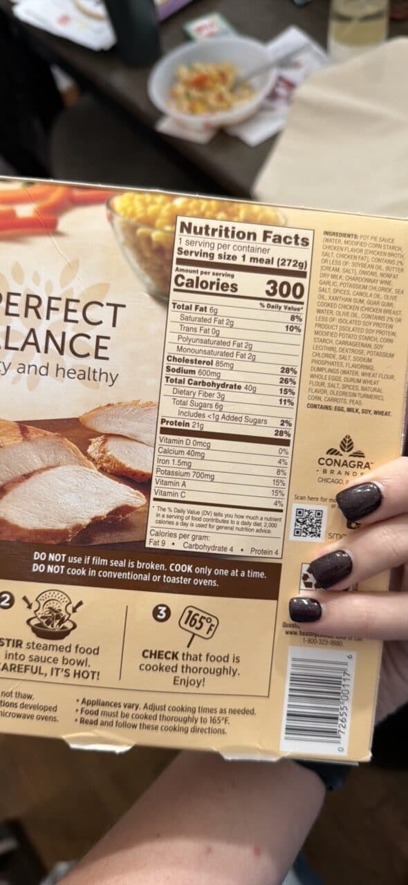 Healthy Choice Crustless Chicken Pot Pie packshot