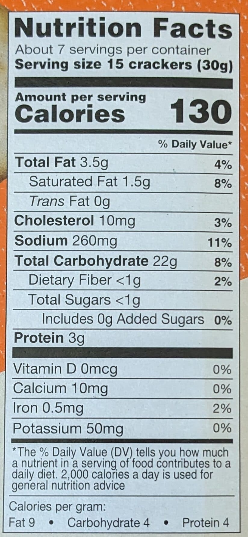 Tam Tams Egg Matzo Crackers packshot