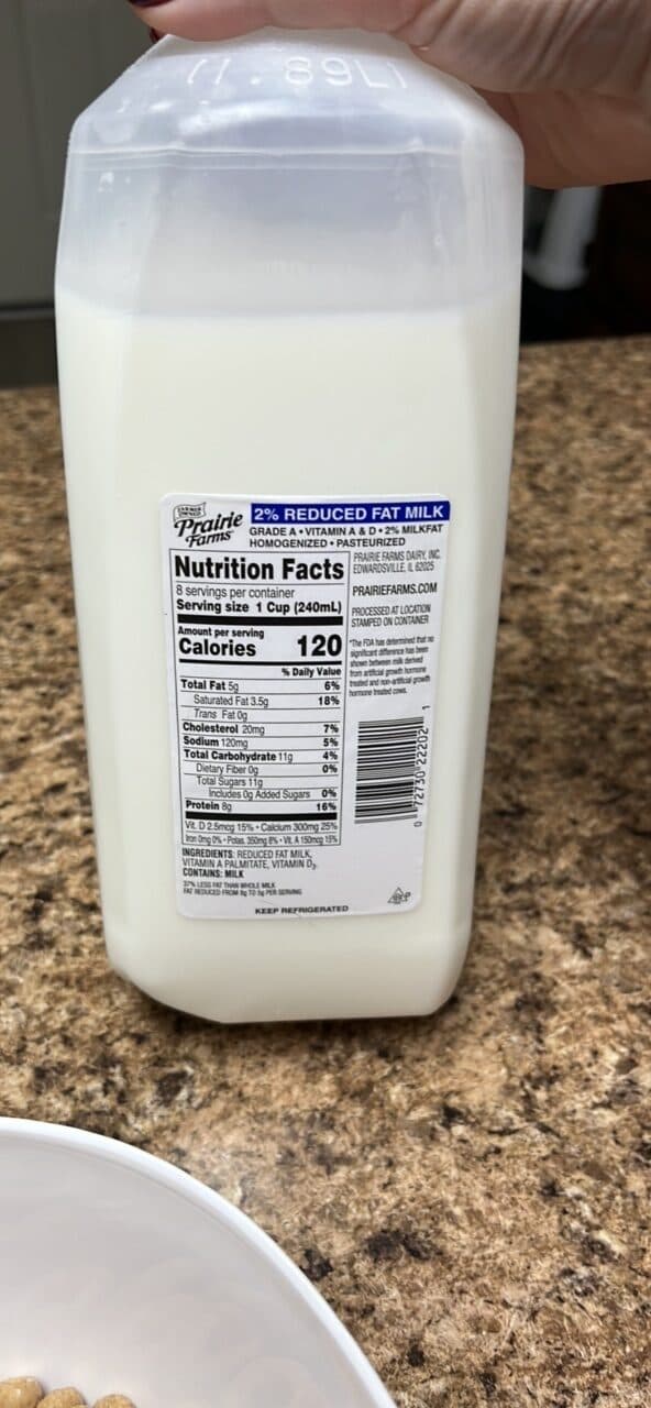 Prairie Farms 2% Reduced Fat Milk packshot
