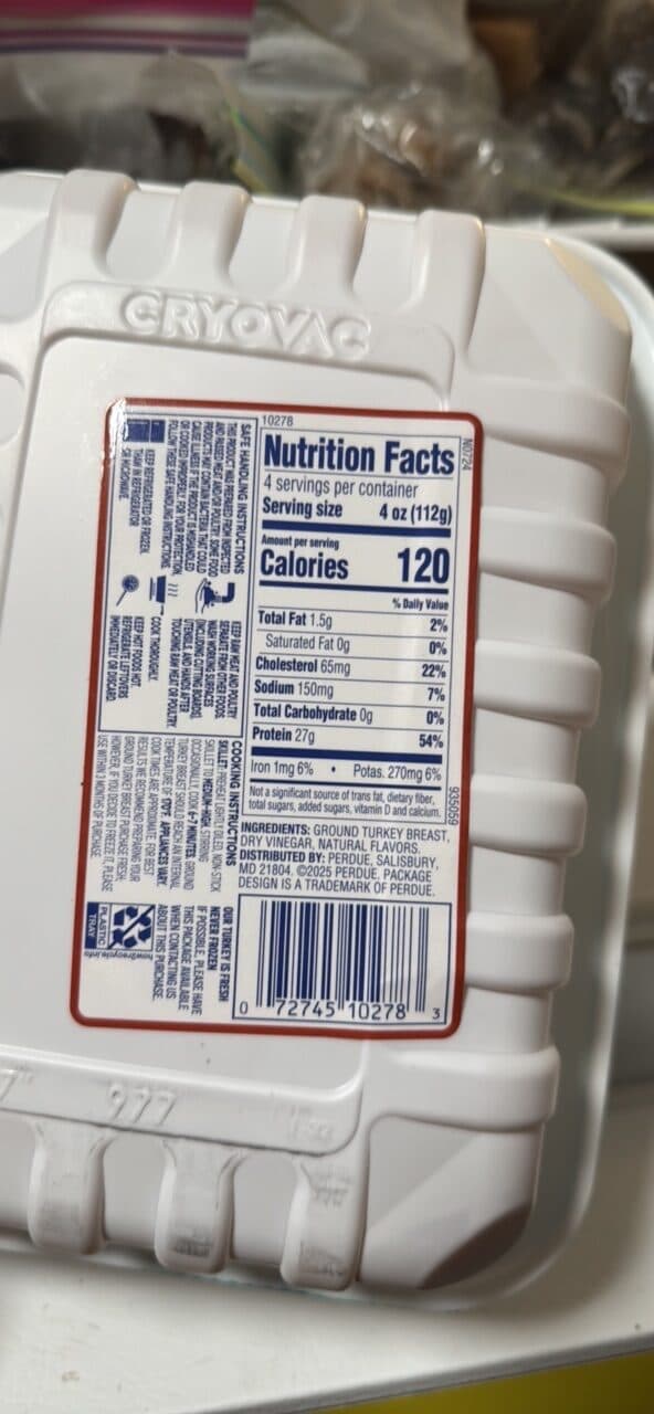 Perdue GROUND TURKEY BREAST packshot
