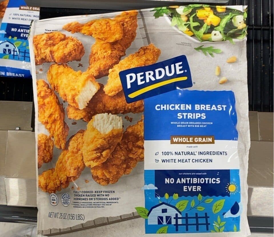 Perdue Whole Grain Breaded Chicken Breast Strips packshot