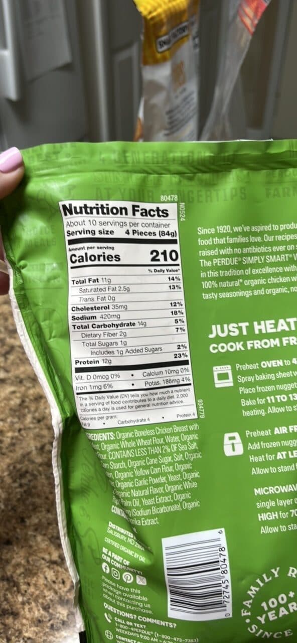 Perdue Whole Grain Chicken Nuggets packshot