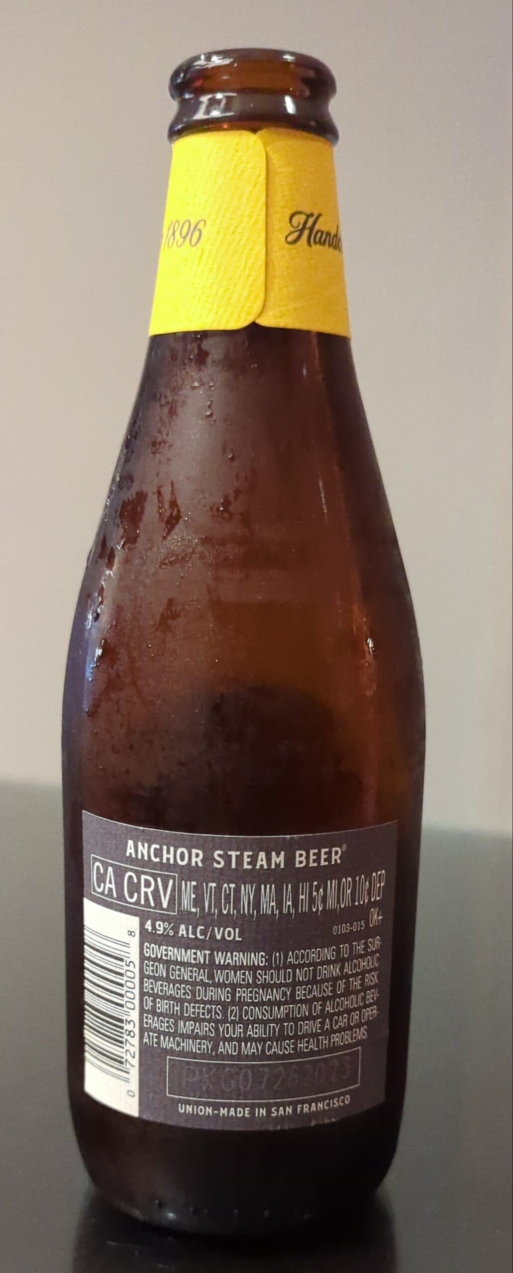 Anchor Brewing Co. Anchor Steam packshot