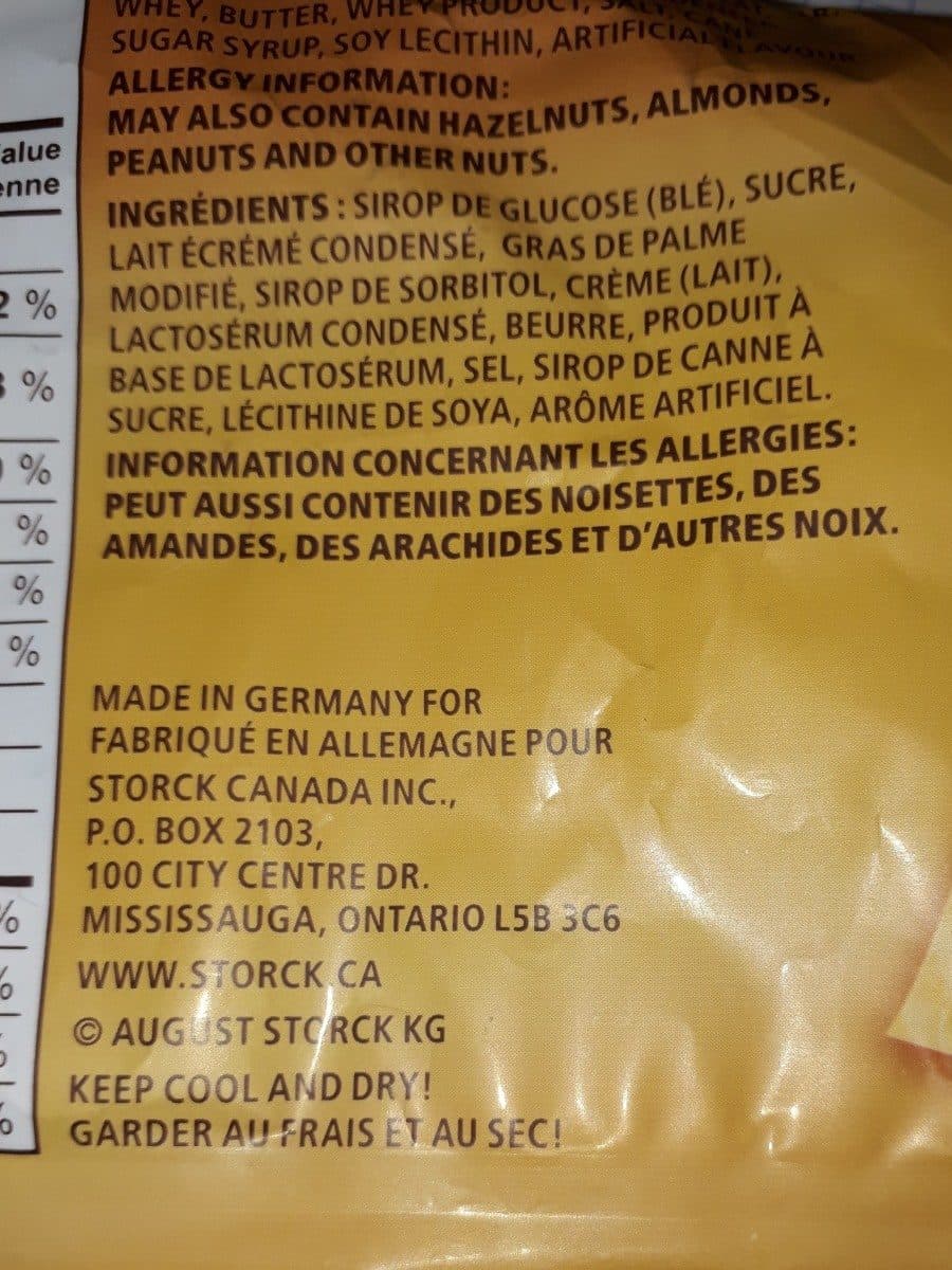 Werther's Original Soft crème caramels mous packshot