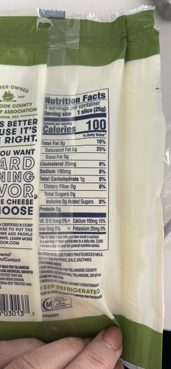 Tillamook PEPPER JACK packshot
