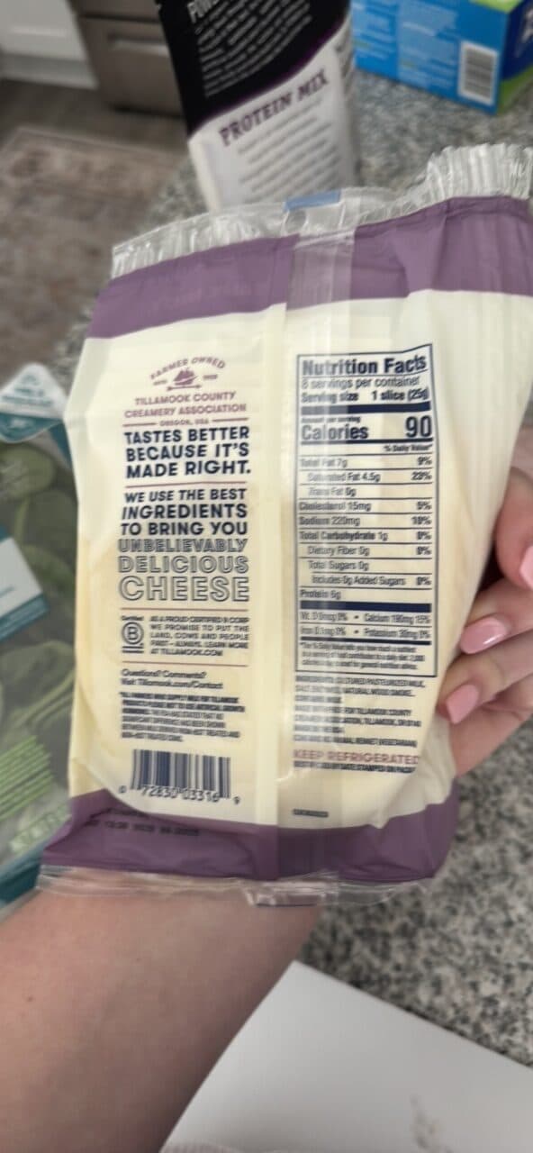 Tillamook Provolone packshot