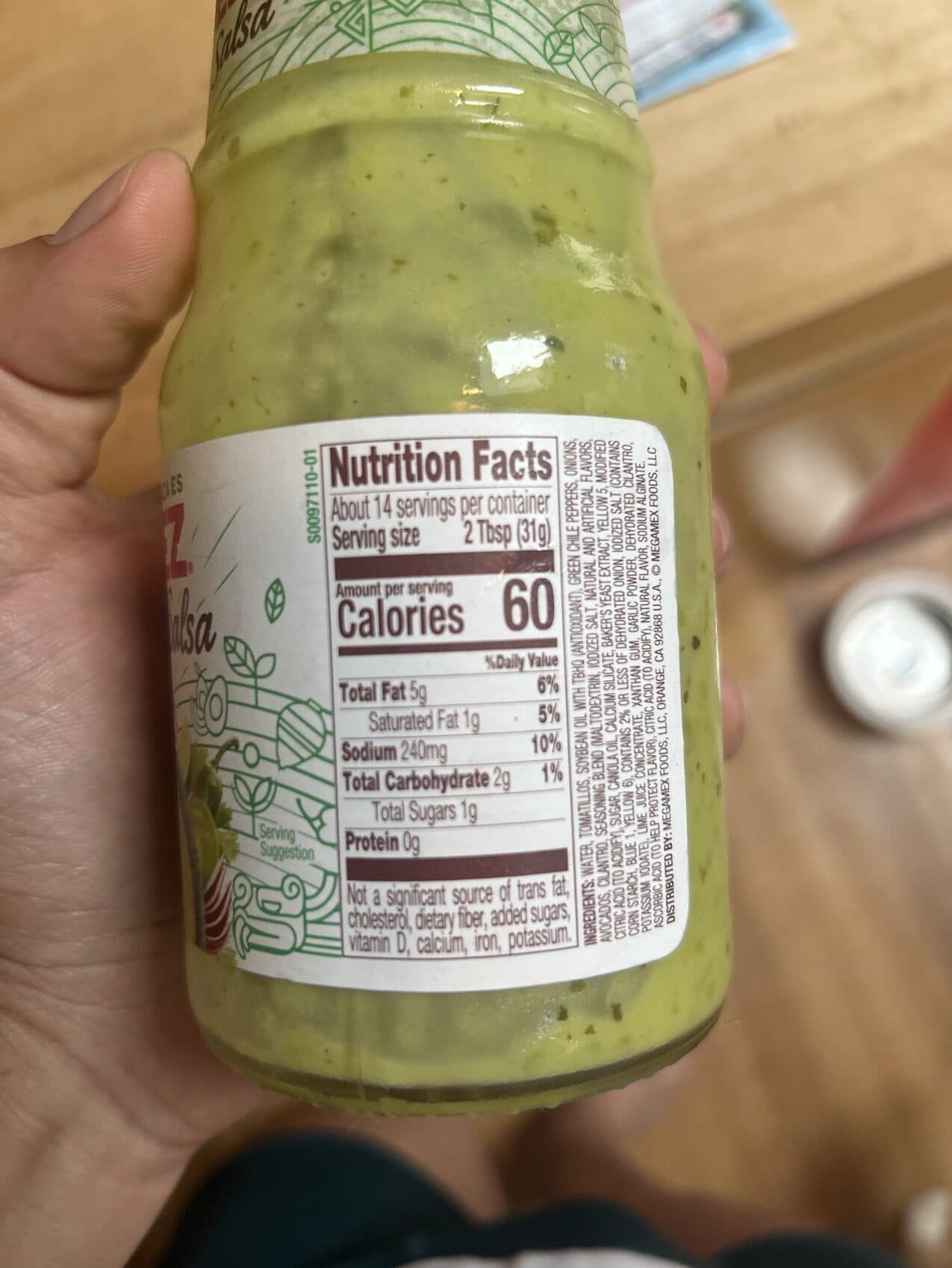 HERDEZ Guacamole Salsa packshot