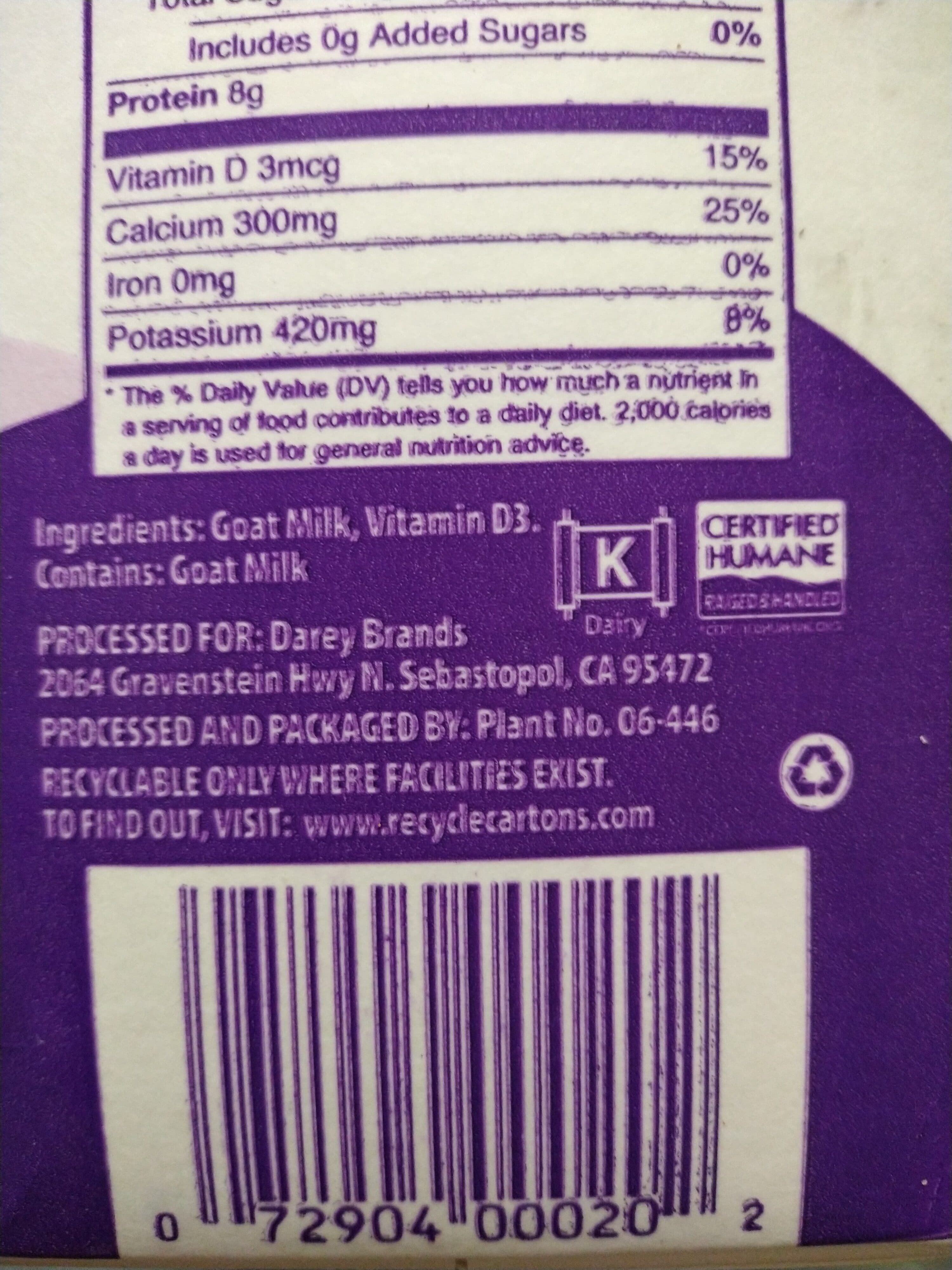 Mayenberg Goat milk packshot