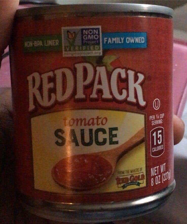 Red Pack Tomato Sauce packshot