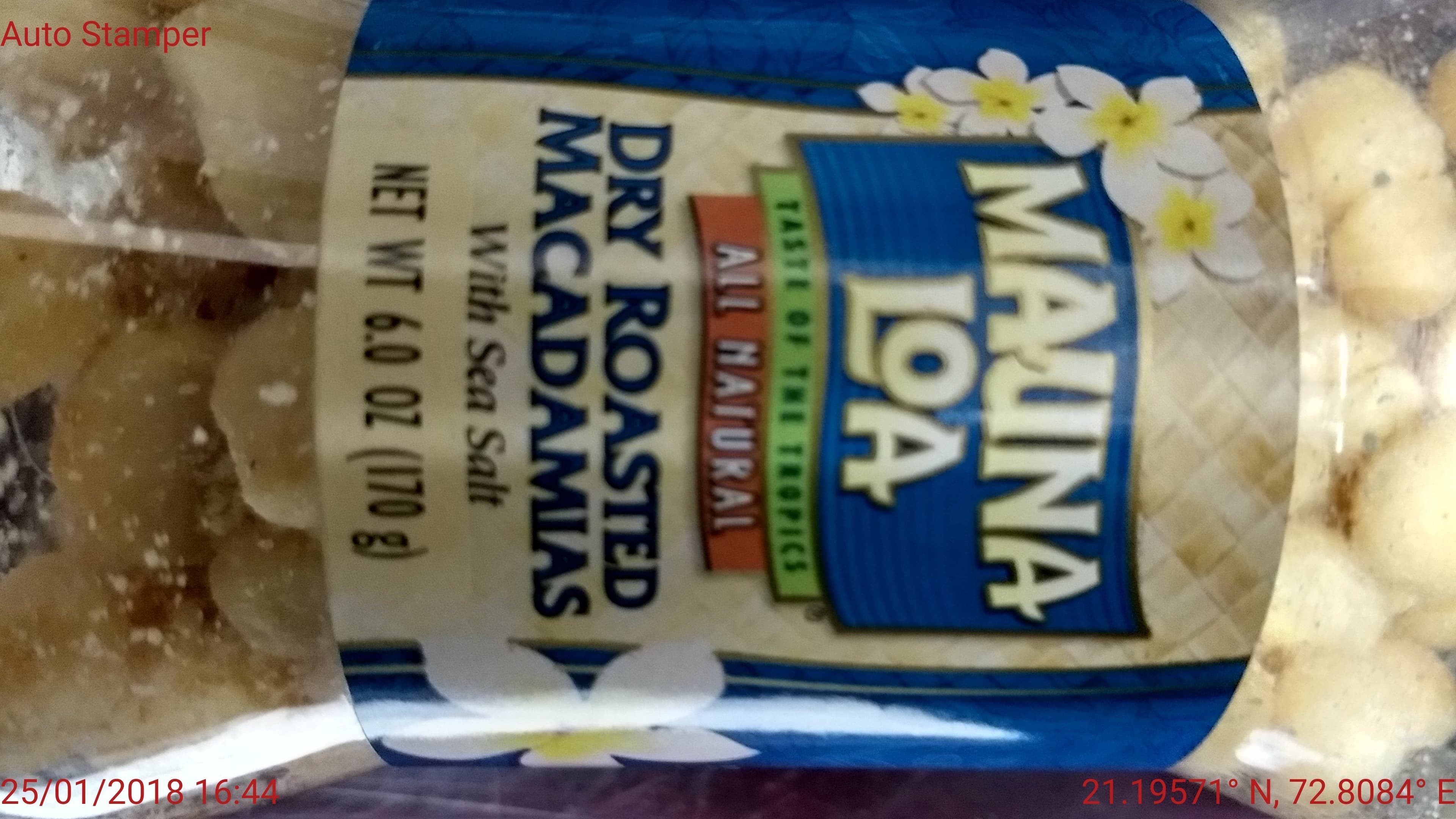 Mauna Loa Dry Roasted Macadamias - Hawaiian Sea Salt packshot