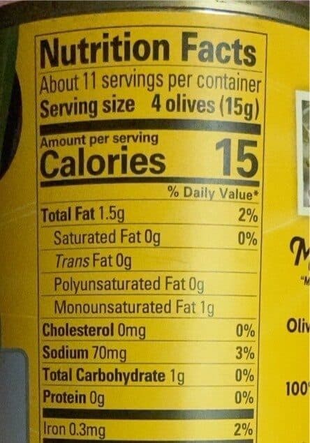Musco Family Olive Co. Reduced Salt Large Pitted Olives packshot