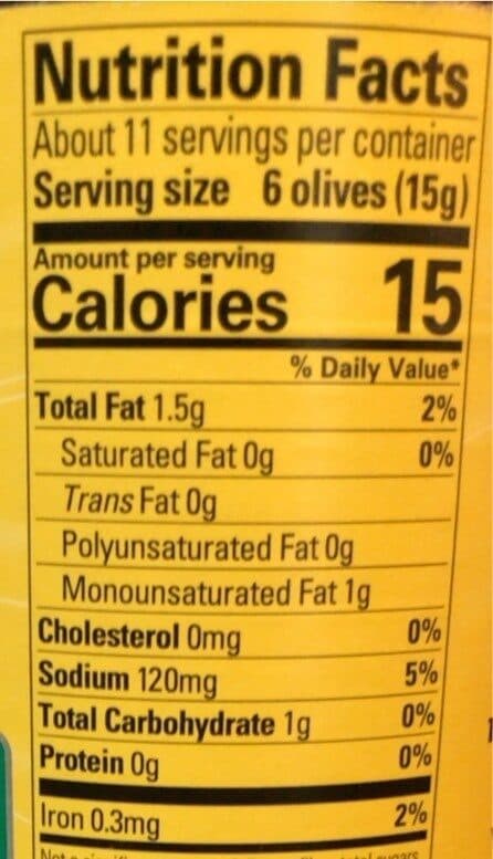 Musco Family Olive Co. Small Pitted California Ripe Olives packshot