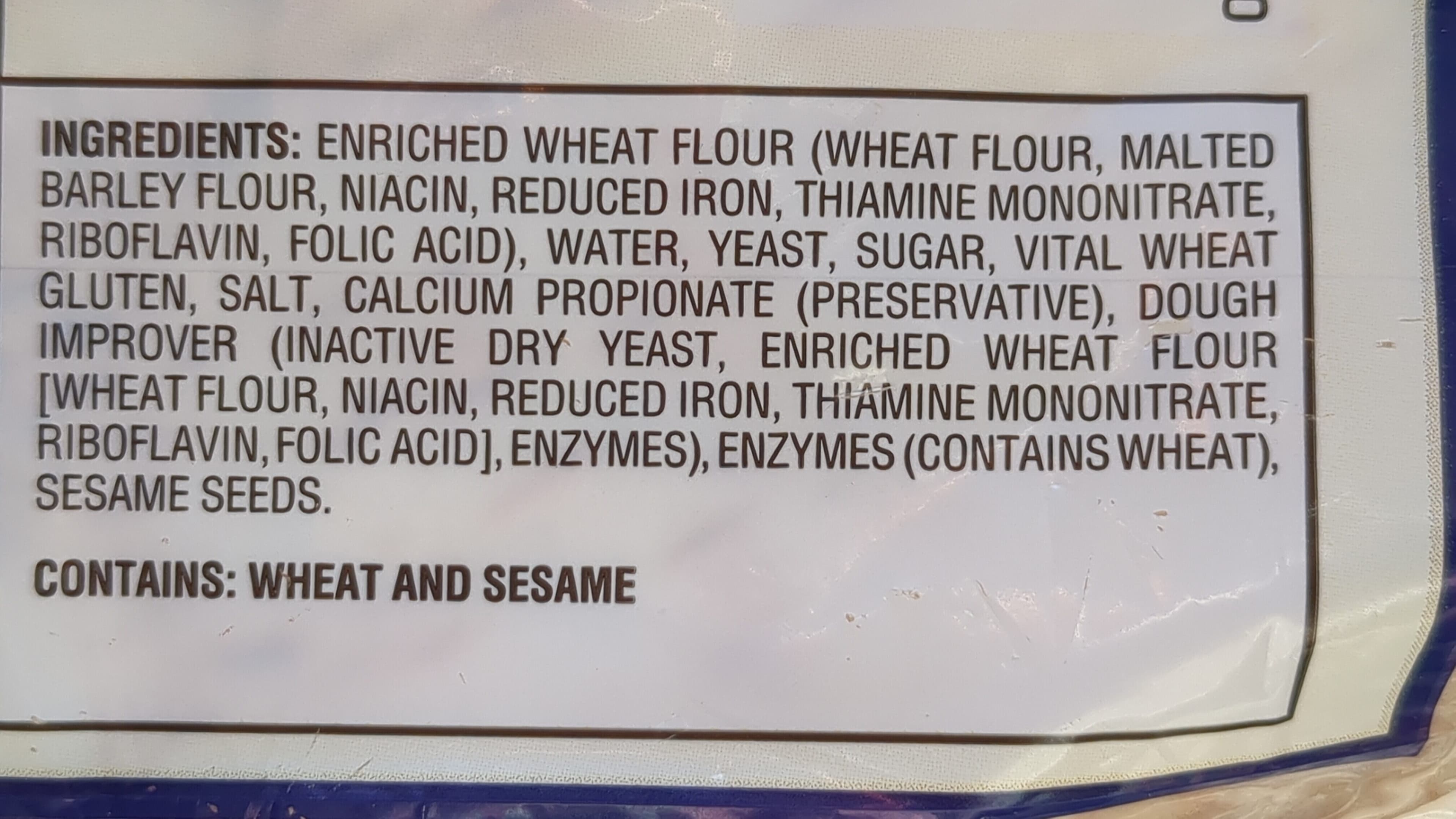 Toufayan Classic White Pita packshot