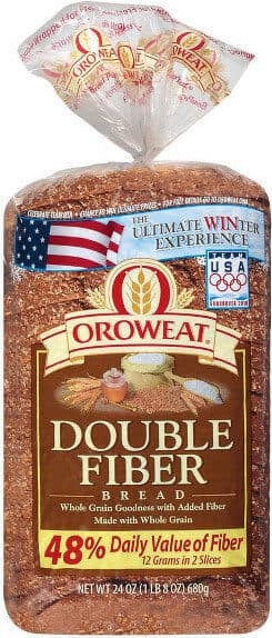 Oroweat Oroweat double fiber bread -oz packshot