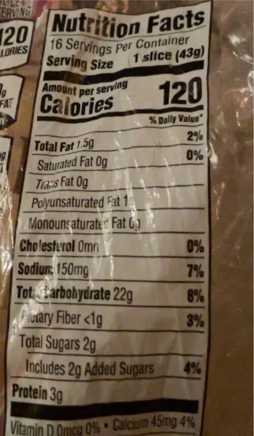 Oroweat Potato Bread packshot
