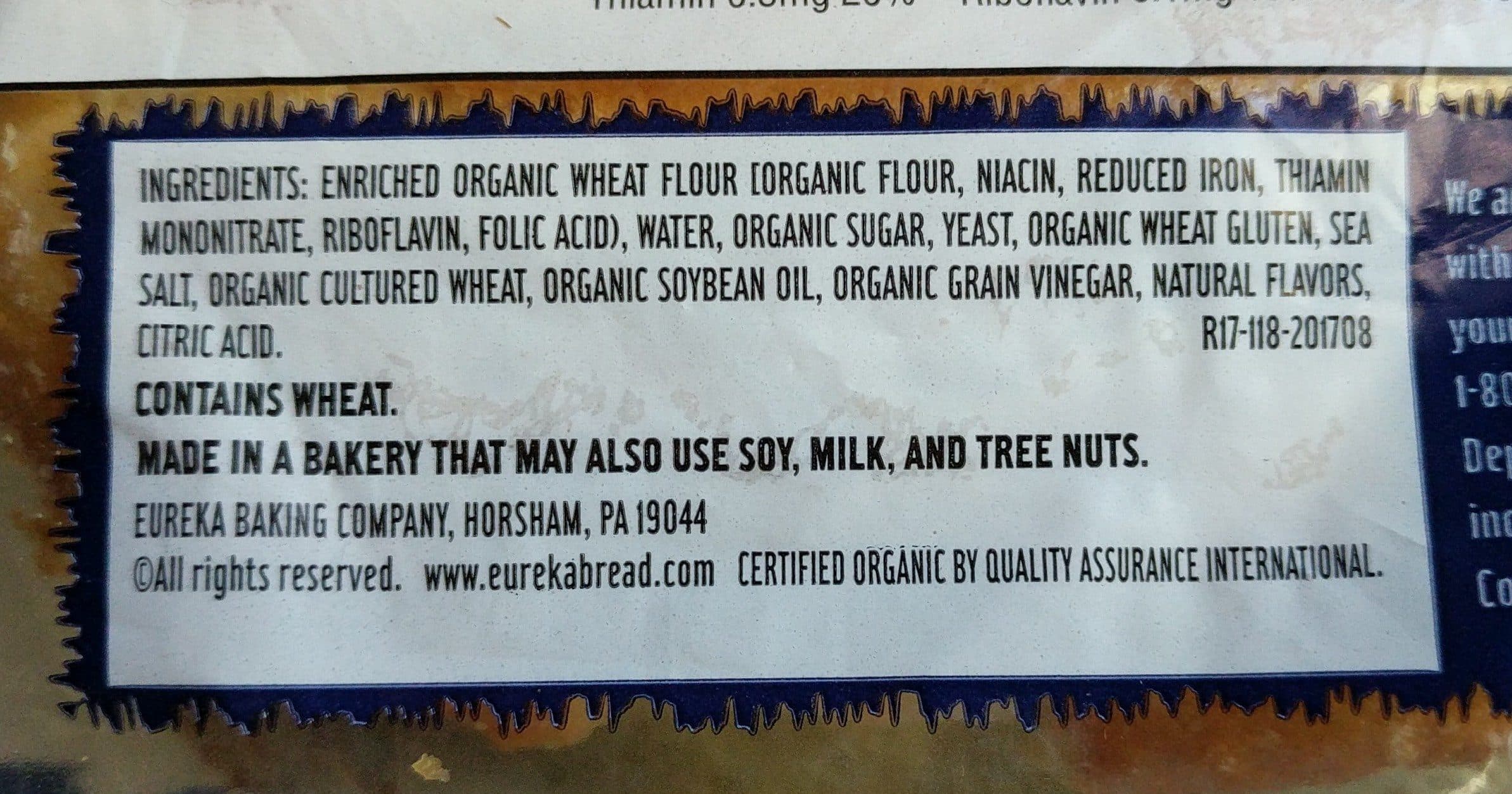 Eureka! Soft, smooth white bread packshot