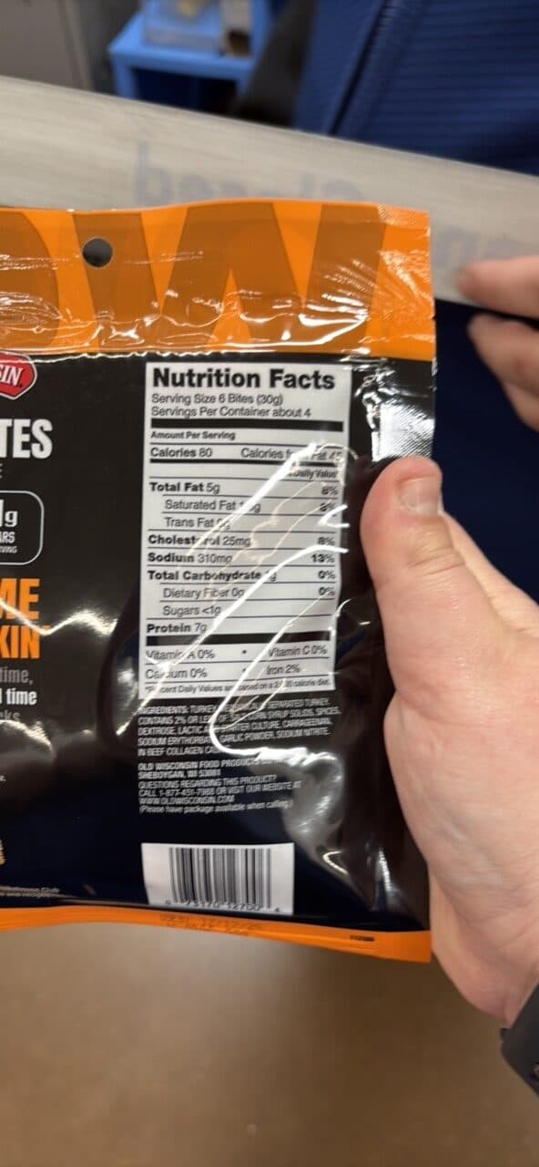 Old Wisconsin Turkey Bites Smoked Sausage packshot