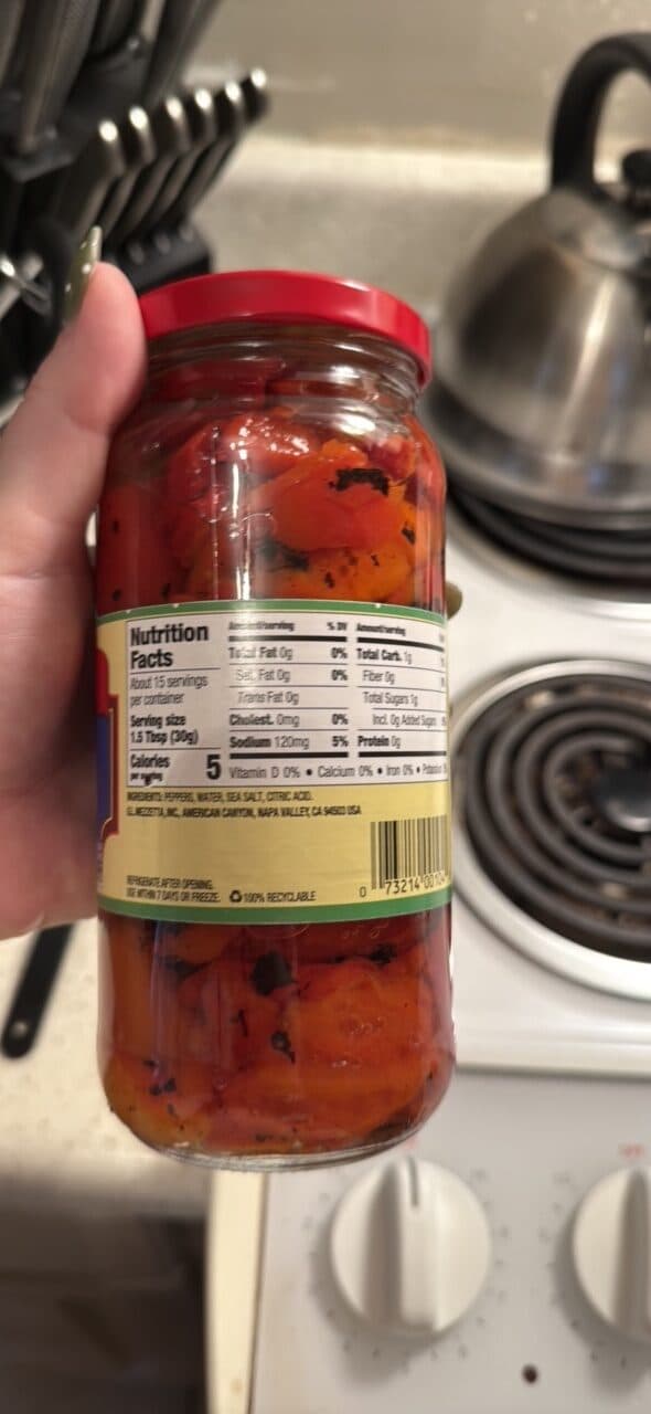 Mezzetta Roasted Red Bell Peppers packshot