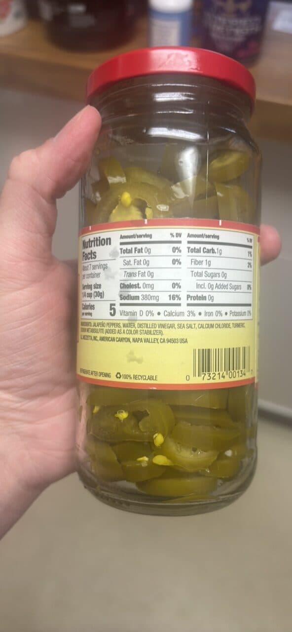 Mezzetta Sliced Hot Jalapeño Peppers packshot
